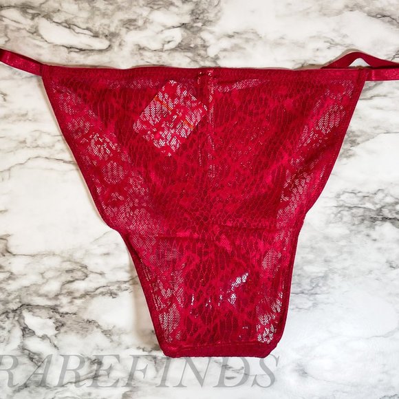 Set of 2! Free People Tameeka Undie Panties in Berry Electric Size Small, NEW - Picture 7 of 9
